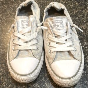 Converse Gray All Star Shoes for women
Like new.  No box